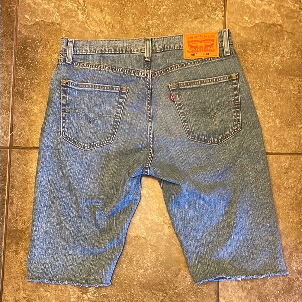 Levi's Blue Denim Shorts